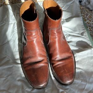 Frye inside zip boots,  Size 13